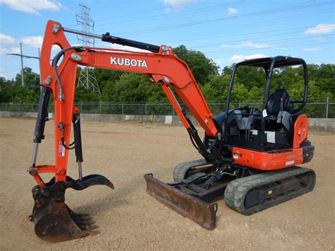 kubota kx040 4 mini excavator